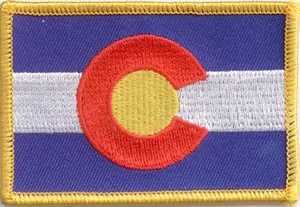 Colorado Flaggenaufnäher