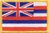 Hawaii Flaggenaufnäher