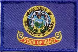 Idaho Flaggenaufnäher