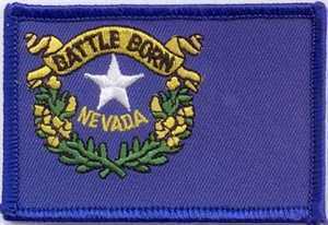 Nevada Flaggenaufnäher