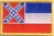 Mississippi Flaggenaufnäher