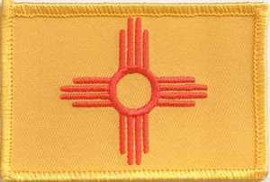 New Mexiko Flaggenaufnäher
