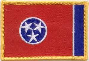Tennessee Flaggenaufnäher