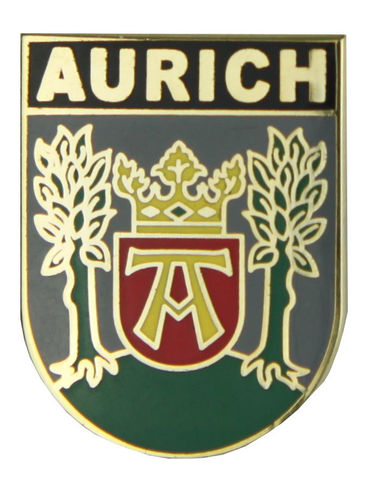 Aurich Wappenpin Stadtwappen