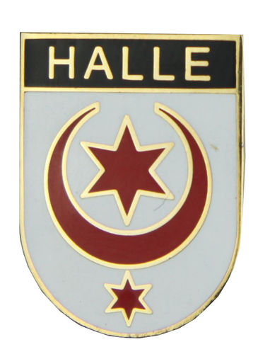 Halle Wappenpin