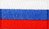 Russland Flaggenpatch 2x3cm von Yantec