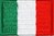 Italien Flaggenpatch 2x3cm von Yantec