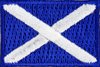 Schottland Flaggenpatch 2x3cm von Yantec
