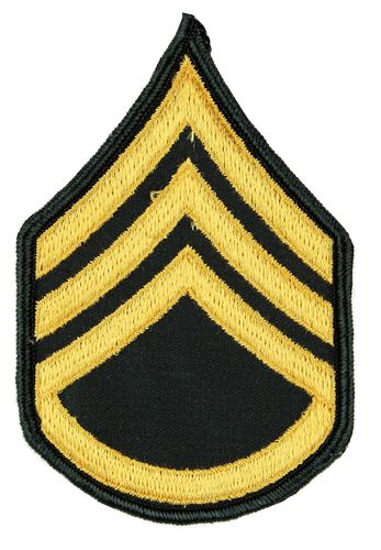 US Army Staff Sergeant II Aufnäher