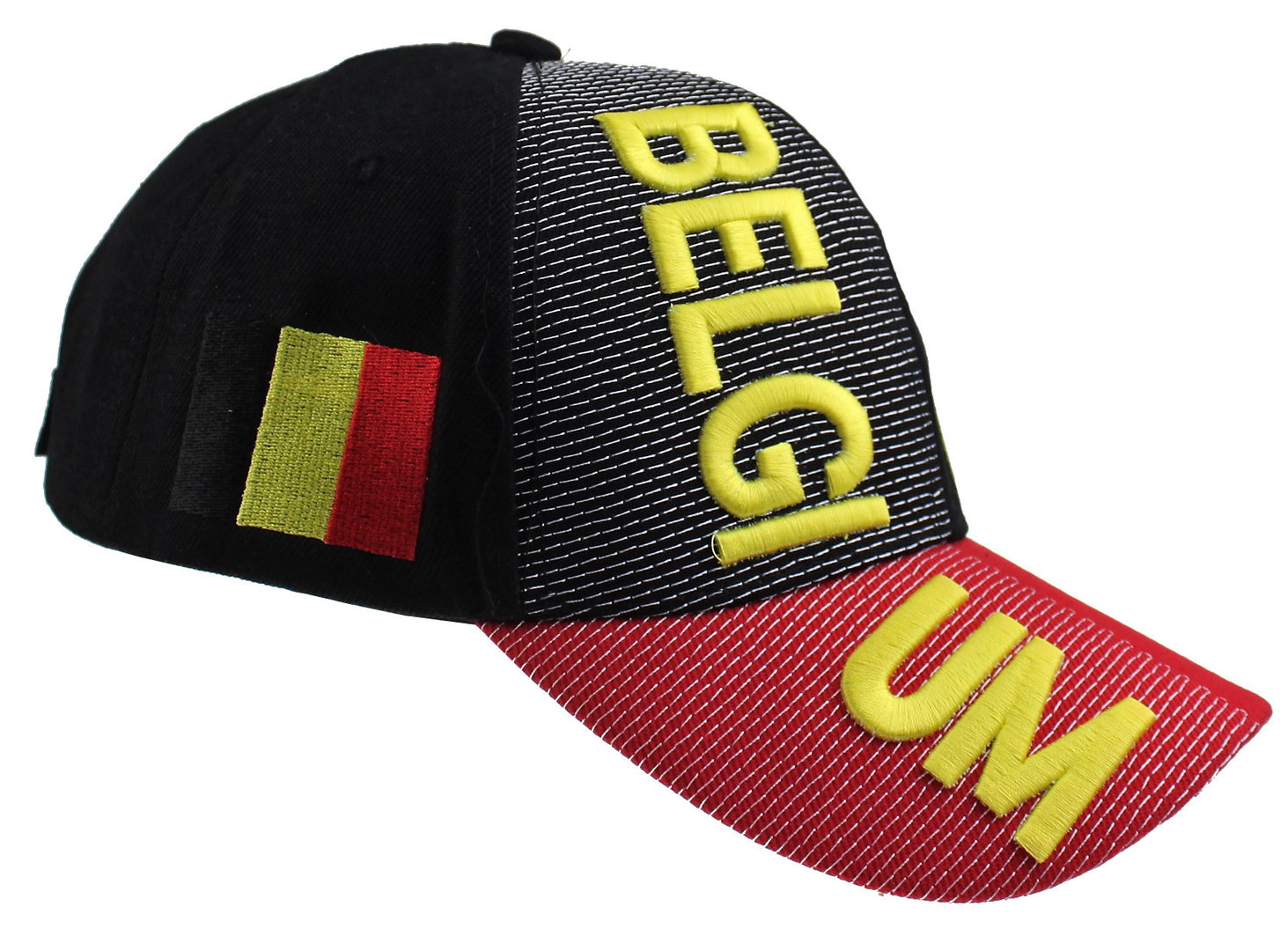 Basecap Belgien mit Schriftzug