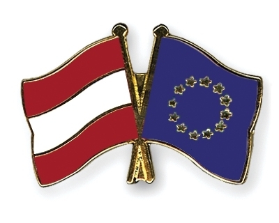 Österreich - Europa Freundschaftspin