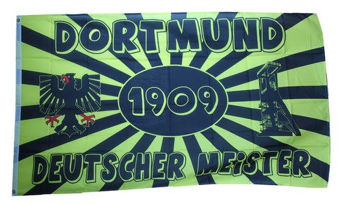 Dortmund Deutscher Meister "RS" Flagge 90*150 cm