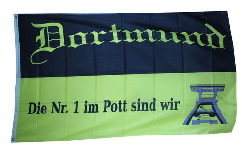 Dortmund Nr.1  Flagge 90*150 cm