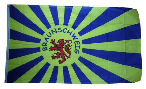 Braunschweig rising Sun Flagge 90*150 cm