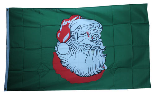 Weihnachtsmann Flagge 90*150 cm