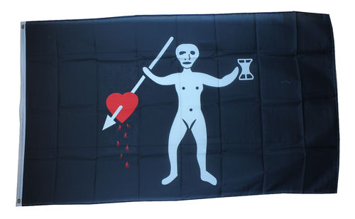 Pirat Jan Quelch Flagge 90*150 cm