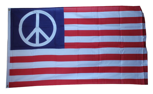 USA  Peace Flagge 90*150 cm