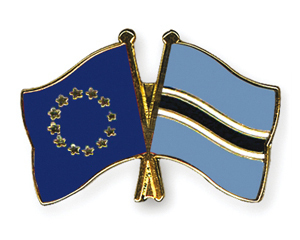 Freundschaftspin Europa - Botsuana