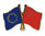 Freundschaftspin Europa - China