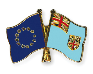 Freundschaftspin Europa - Fidschi