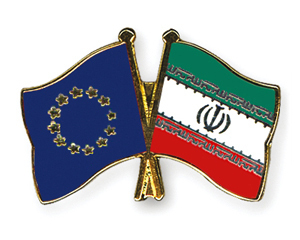 Freundschaftspin Europa - Iran