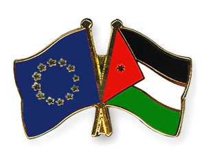 Freundschaftspin Europa - Jordanien