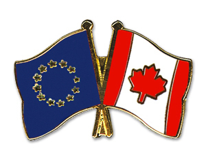 Freundschaftspin Europa - Kanada