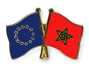Freundschaftspin Europa - Marokko