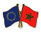 Freundschaftspin Europa - Marokko
