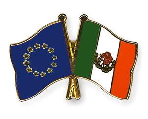 Freundschaftspin Europa - Mexiko