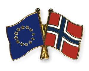 Freundschaftspin Europa - Norwegen