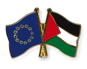 Freundschaftspin Europa - Palästina