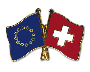 Freundschaftspin Europa - Schweiz