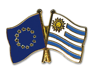 Freundschaftspin Europa - Uruguay